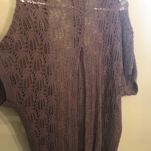 Crochet Dolman Short sleeve Kimono